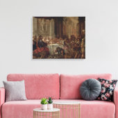 Het huwelijk in Cana, 1660 Canvas Afdruk (Insitu (Woonkamer))