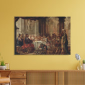 Het huwelijk in Cana, 1660 Canvas Afdruk (Insitu (Woonkamer))