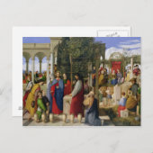 Het huwelijk in Cana, 1819 Briefkaart (Voorkant / Achterkant)