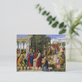 Het huwelijk in Cana, 1819 Briefkaart (Staand voorkant)