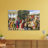 Het huwelijk in Cana, 1819 Canvas Afdruk (Insitu (Woonkamer))