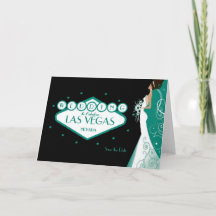 Het huwelijk in Fabulous Las Vegas "Save the Date"