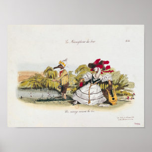 Het huwelijk in het boek poster