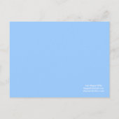 Het huwelijk in Las Vegas "sparen de Datum"Briefka Aankondigingskaart (Achterkant)