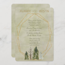 Het huwelijk in Pines Green en Gold