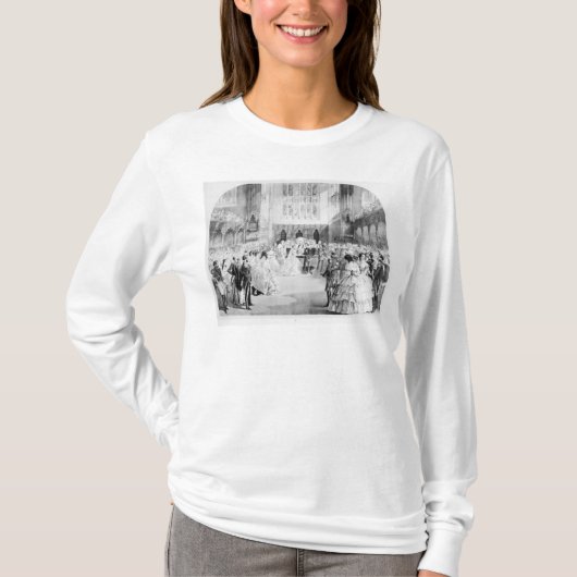 Het huwelijk in Victoria T-shirt (Voorkant)