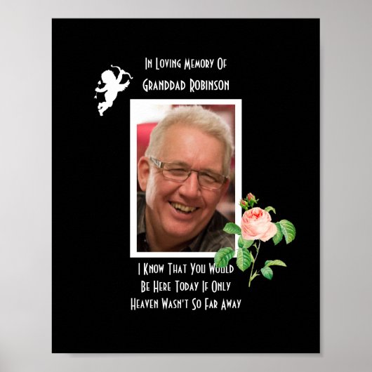 Het huwelijk is een geliefde herdenking poster (Voorkant)
