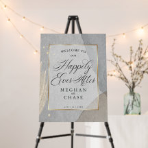 Het huwelijk is gelukkig ooit na Abstracte graniet