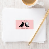 Het huwelijk is gunstig voor Jam Jar Labels die de (Insitu)