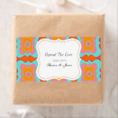 Het huwelijk is gunstig voor Jam Jar Labels die de (Insitu)