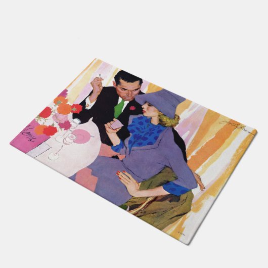 Het huwelijk is niet voor mij. deurmat