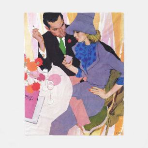 Het huwelijk is niet voor mij. fleece deken