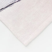 Het huwelijk is niet voor mij. fleece deken (Hoek)