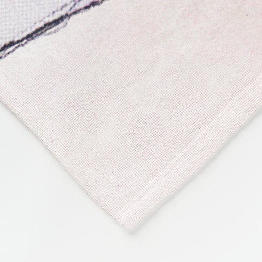 Het huwelijk is niet voor mij. fleece deken (Hoek)