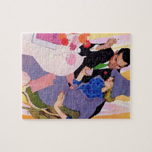 Het huwelijk is niet voor mij. legpuzzel (Horizontaal)