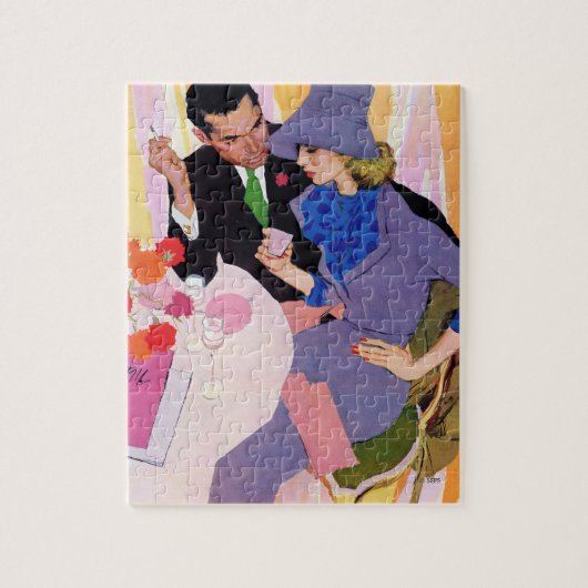 Het huwelijk is niet voor mij. legpuzzel (Verticaal)