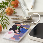 Het huwelijk is niet voor mij. sleutelhanger (Voorkant Rechts)