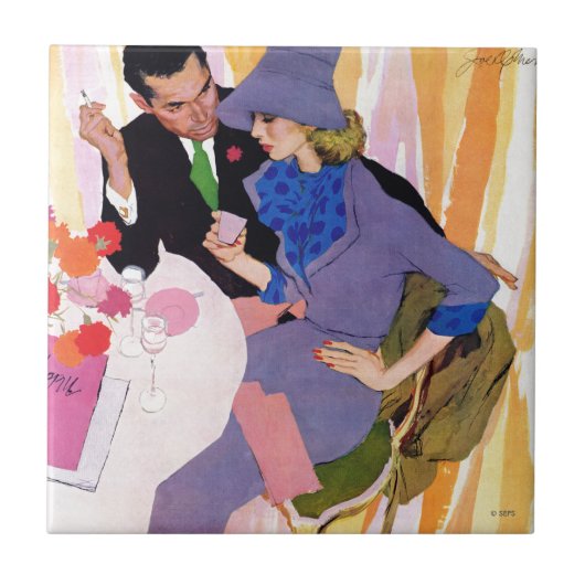 Het huwelijk is niet voor mij. tegeltje (Voorkant)