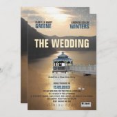 Het huwelijk kaart (Voorkant / Achterkant)