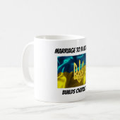 Het huwelijk met een Oekraïens bouwkundig karakter Koffiemok (Voorkant links)