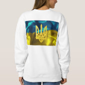 Het huwelijk met een Oekraïens bouwkundig karakter Trui (Achterkant)