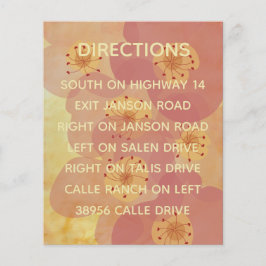 Het huwelijk nodigt de Kaart van het Tussenvoegsel