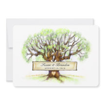 Het huwelijk nodigt de liefdesboom samen met de fa