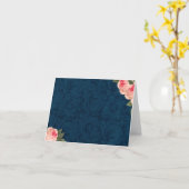 Het Huwelijk Notecard van de douane Kaart (Gele Bloem)