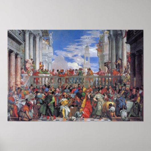 Het huwelijk op Cana Poster (Voorkant)