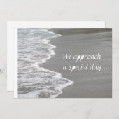 Het huwelijk op de zand... kaart (Voorkant / Achterkant)