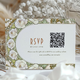 Het huwelijk RSVP Tussenvoegsel Kunst Nieuwe door Kaart