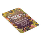 Het huwelijk sparen de Datum van herfst laat pompo Magneet (Rechterzijde)