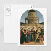 Het huwelijk tussen de Maagd en de briefkaarten Ra (Voorkant / Achterkant)