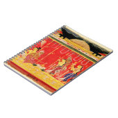 Het huwelijk tussen de ouders van Krishna, uit een Notitieboek (Linkerzijde)