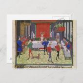 Het huwelijk tussen de Renaud Montauban en Clariss Briefkaart (Voorkant / Achterkant)