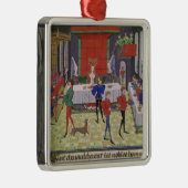 Het huwelijk tussen de Renaud Montauban en Clariss Metalen Ornament (Rechts)