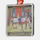 Het huwelijk tussen de Renaud Montauban en Clariss Metalen Ornament (Links)