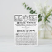 Het huwelijk tussen Henry VIII en Catherine Aragon Briefkaart (Staand voorkant)