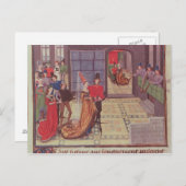 Het huwelijk tussen Renaud de Montauban en Briefkaart (Voorkant / Achterkant)