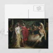 Het huwelijk van Alexander de Grote en Roxana Briefkaart (Voorkant / Achterkant)