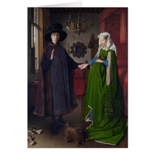Het huwelijk van Arnolfini (door Jan van Eyck) (Voorkant)