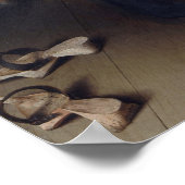 Het huwelijk van Arnolfini (door Jan van Eyck) Poster (Hoek)