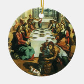 Het huwelijk van Cana door Andrea Boscoli, renaiss Keramisch Ornament (Voorkant)