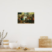 Het huwelijk van Cana door Andrea Boscoli, renaiss Poster (Keuken)