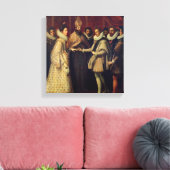 Het huwelijk van Catherine de Medici Canvas Afdruk (Insitu (Woonkamer))
