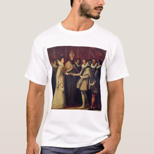 Het huwelijk van Catherine de Medici T-shirt (Voorkant)