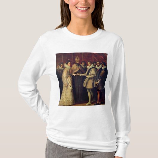 Het huwelijk van Catherine de Medici T-shirt (Voorkant)