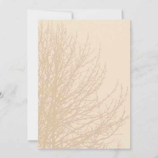 Het huwelijk van de bijkantoren van de natuur/de A Aankondiging (Achterkant)