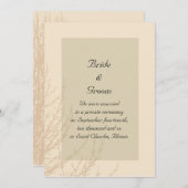 Het huwelijk van de bijkantoren van de natuur/de A Aankondiging (Voorkant / Achterkant)