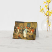 Het huwelijk van de Boer - 1568 Kaart (Gele Bloem)
